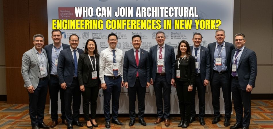 Who Can Join Architectural Engineering Conferences in New York