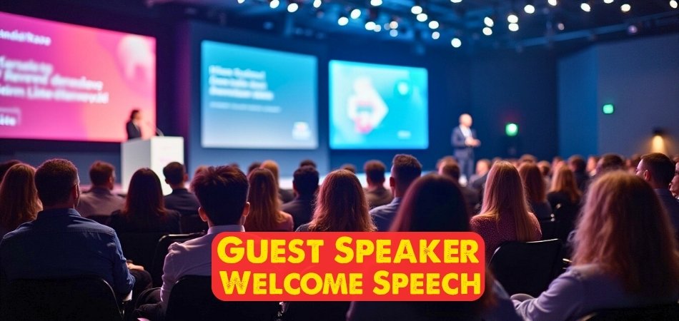 Guest Speaker Welcome Speech