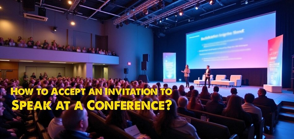 How to Accept an Invitation to Speak at a Conference