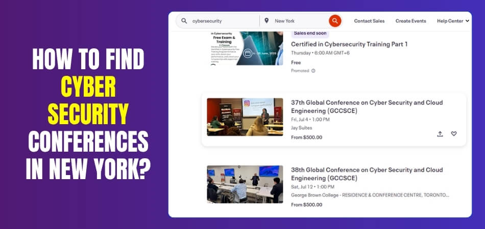 How to Find Cyber Security Conferences in New York