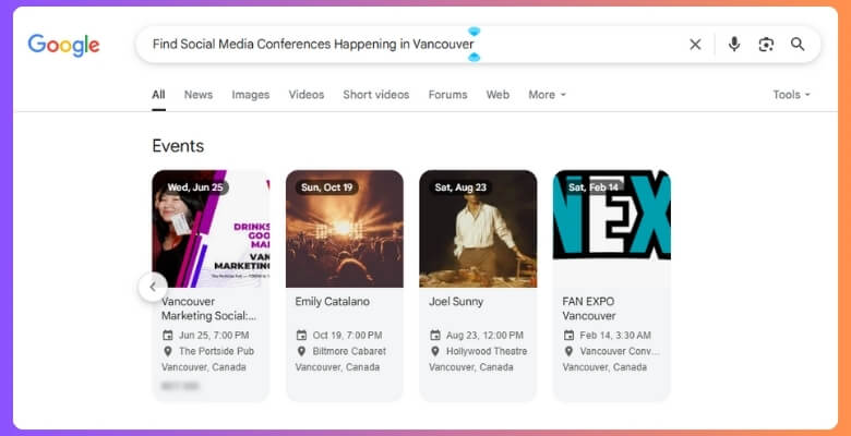 How to Find Verified Social Media Conferences Happening in Vancouver
