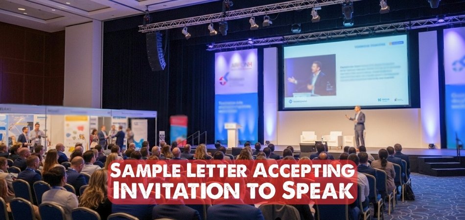 Sample Letter Accepting Invitation to Speak