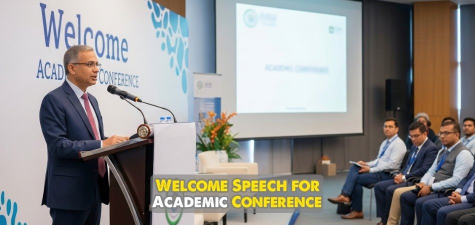 Welcome Speech for Academic Conference