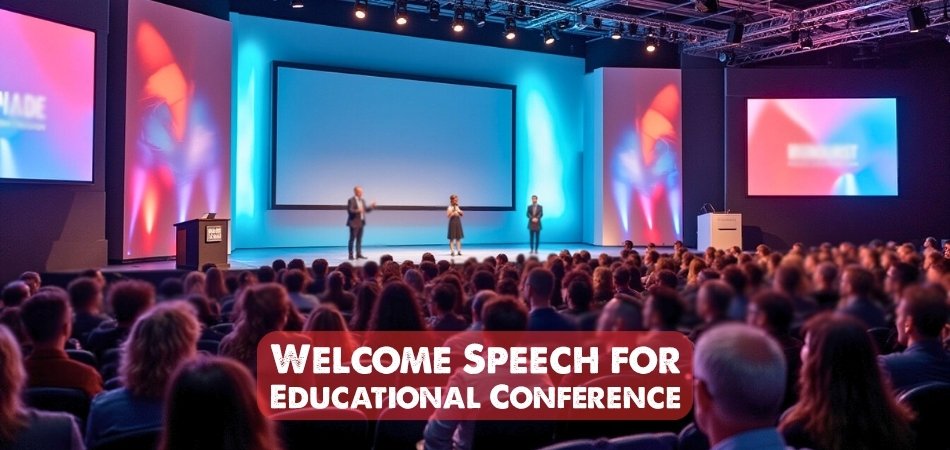Welcome Speech for Educational Conference