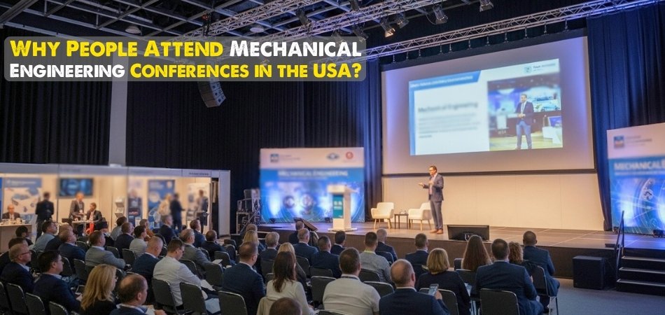 Why People Attend Mechanical Engineering Conferences in the USA