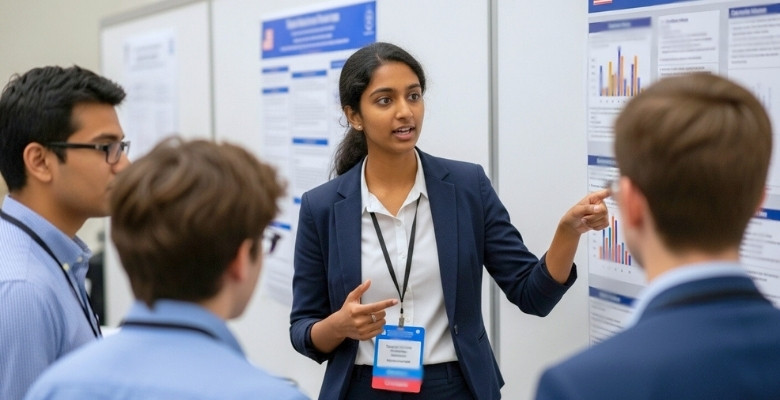 Benefits of Presenting a Poster at a Computer Science Conference