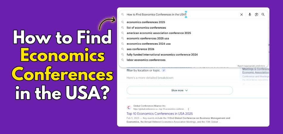 How to Find Economics Conferences in the USA