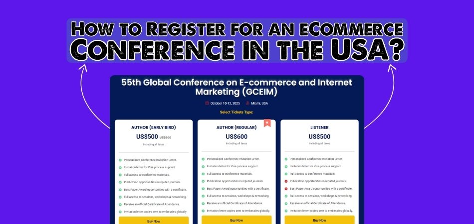 How to Register for an eCommerce Conference in the USA 