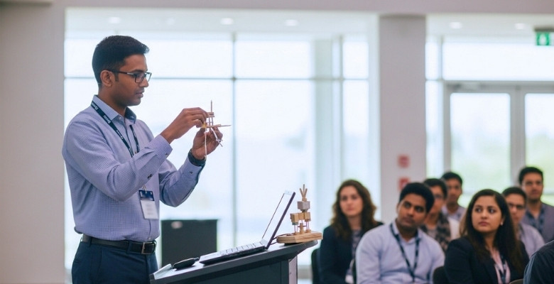 Tips for Using Props or Prototypes During Your Session at an Engineering Conference