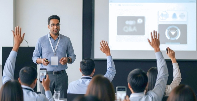 Types of Interactive Elements You Can Add to an Engineering Conference Presentation