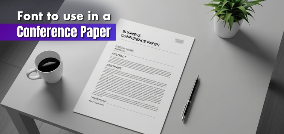 What Font Should You Use in Conference Paper