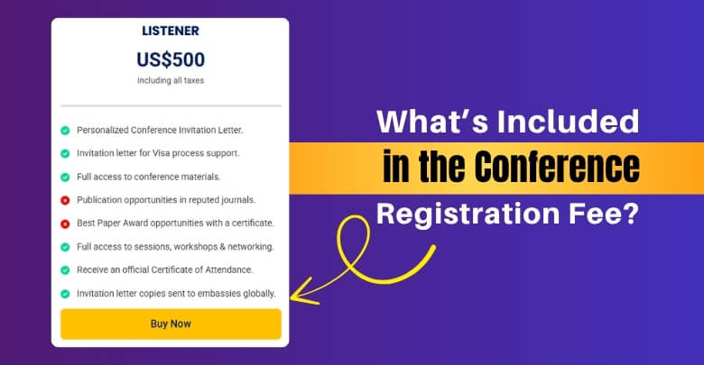 What’s Usually Included in the Conference Registration Fee