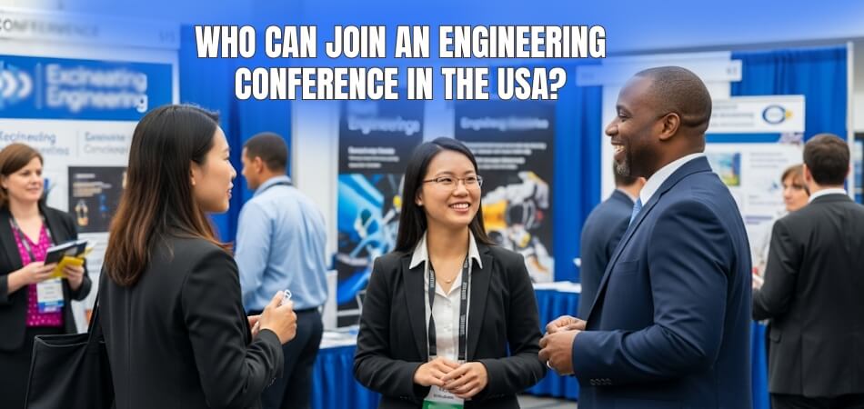 Who Can Join an Engineering Conference in the USA