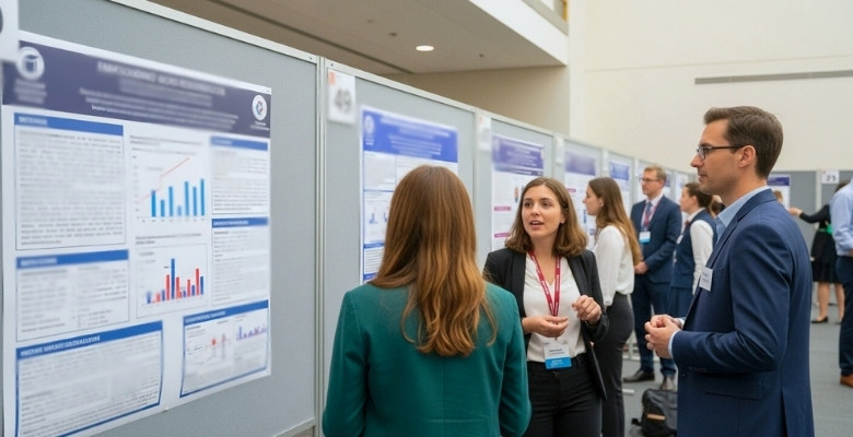 Who Usually Presents at Poster Sessions in Economics Conferences?