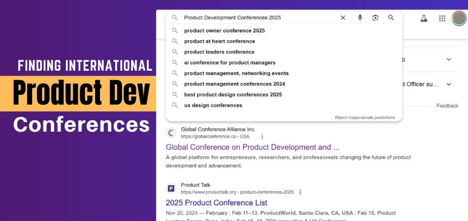 How to Find International Product Development Conferences
