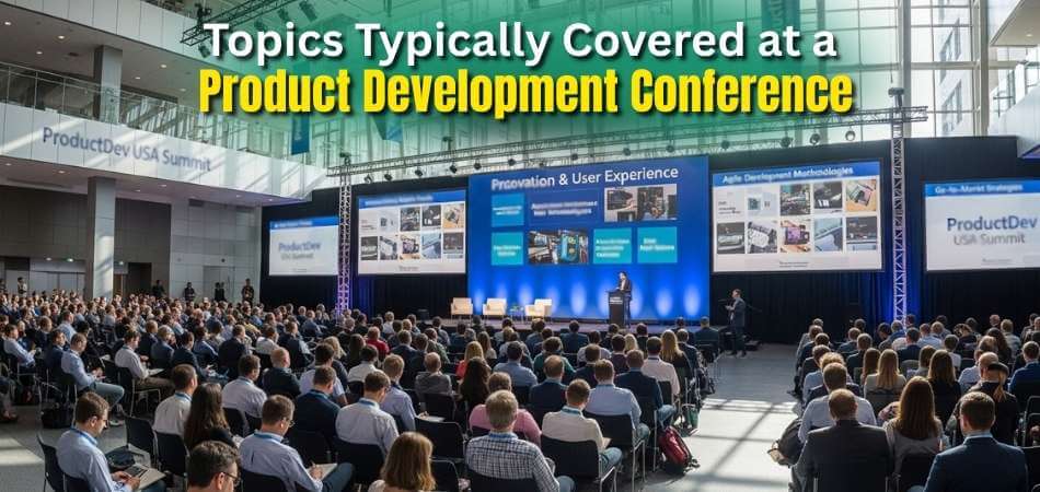 What Topics Are Typically Covered at a Product Development Conference
