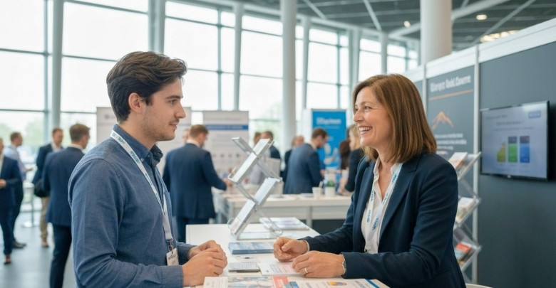 Best Time to Approach Exhibitors During a Conference