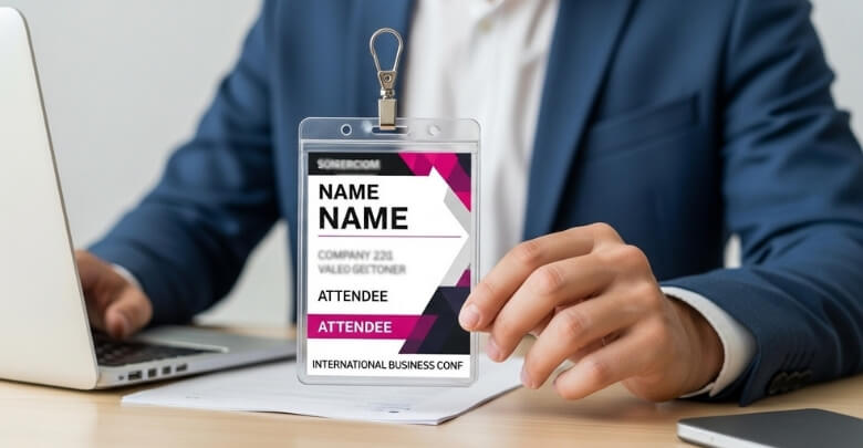 Common Materials Used for Conference Badges