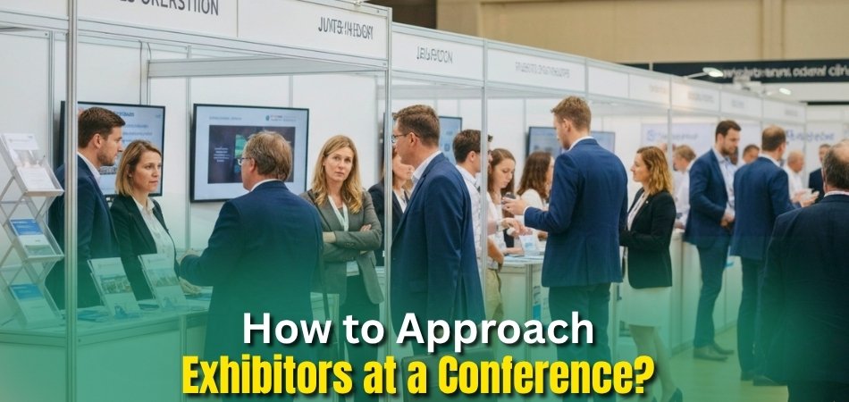 How to Approach Exhibitors at a Conference