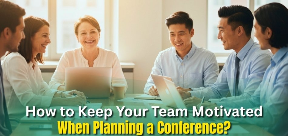 How to Keep Your Team Motivated When Planning a Conference
