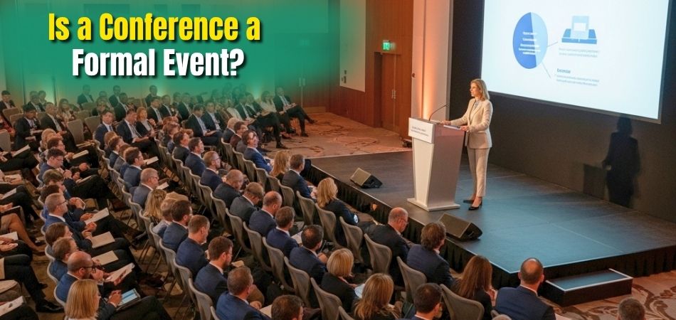Is a Conference a Formal Event