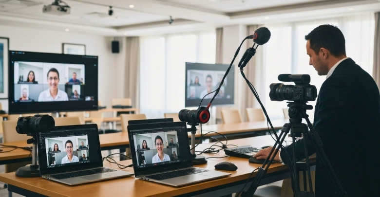 Key Tech Requirements for a Hybrid Conference