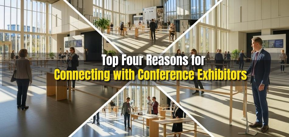 Top Four Reasons for Connecting with Conference Exhibitors