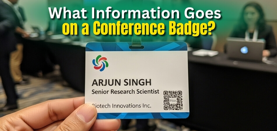 What Information Goes on a Conference Badge