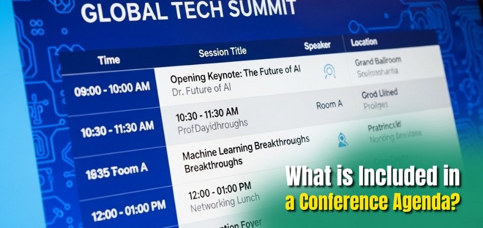 What is Included in a Conference Agenda