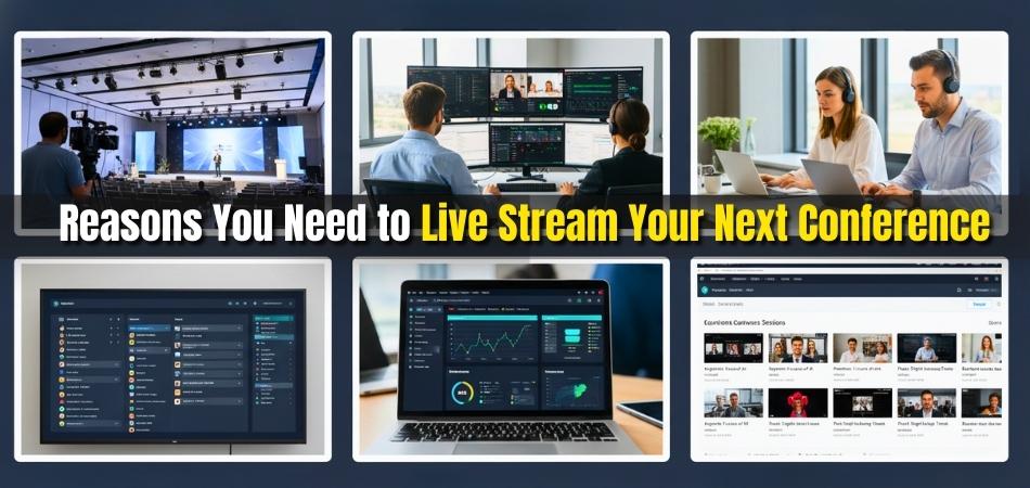8 Reasons You Need to Live Stream Your Next Conference