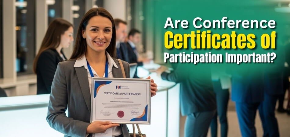 Are Conference Certificates of Participation Important