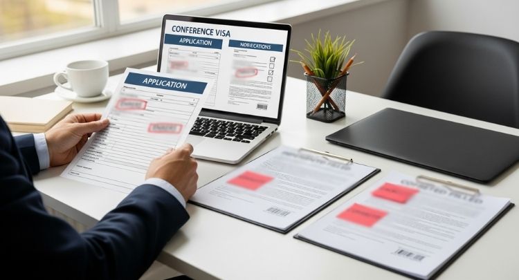 Common Mistakes to Avoid When Applying for a Conference Visa
