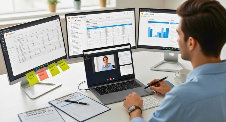 Coordinating Speakers and Moderators for a Smooth Virtual Flow