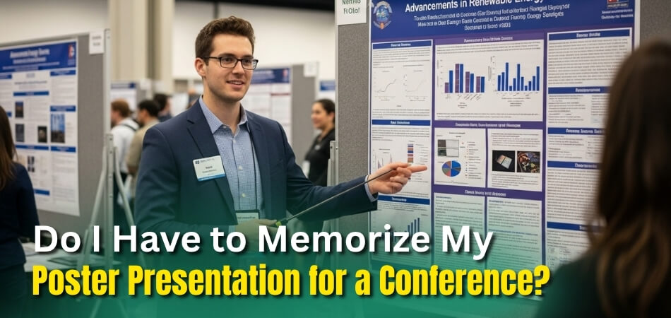 Do I Have to Memorize My Poster Presentation for a Conference