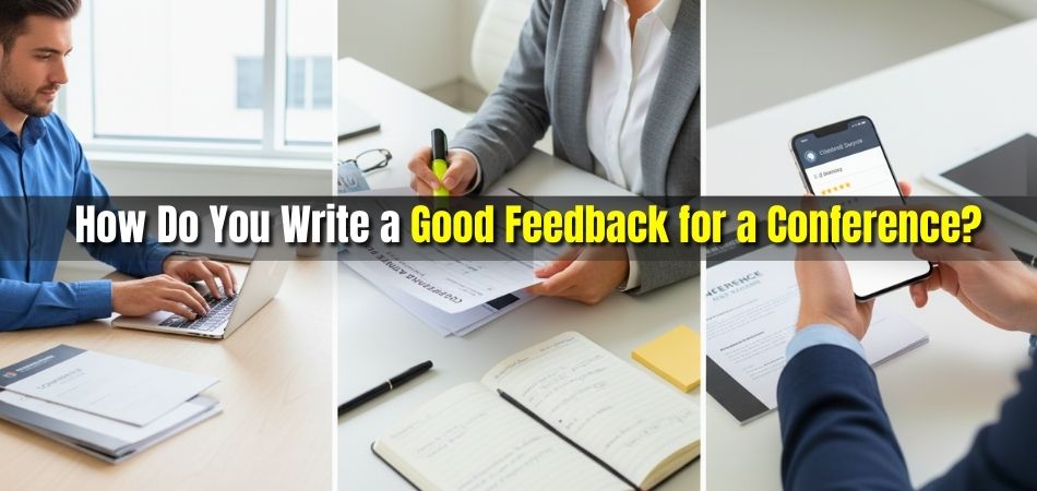 How Do You Write a Good Feedback for a Conference