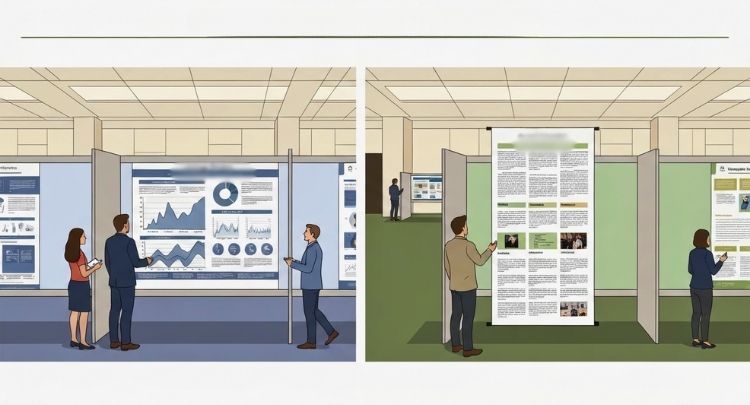 How to Choose the Right Orientation for Your Poster Display