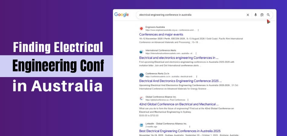 How to Find Electrical Engineering Conference in Australia