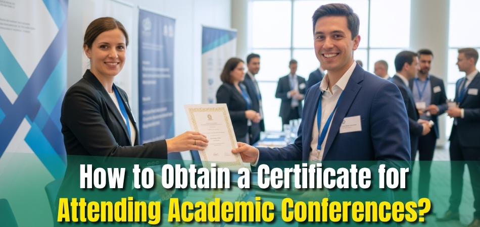 How to Obtain a Certificate for Attending Academic Conferences