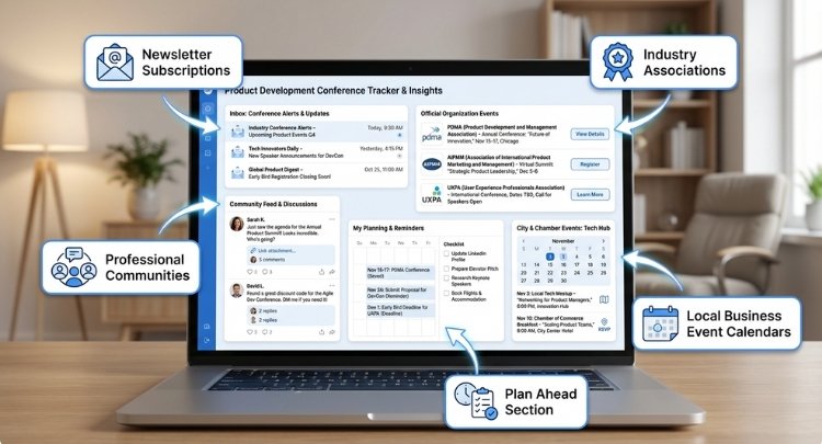 How to Stay Updated on Upcoming Product Development Conferences