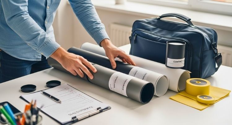 How to Use Poster Tubes the Right Way During Travel
