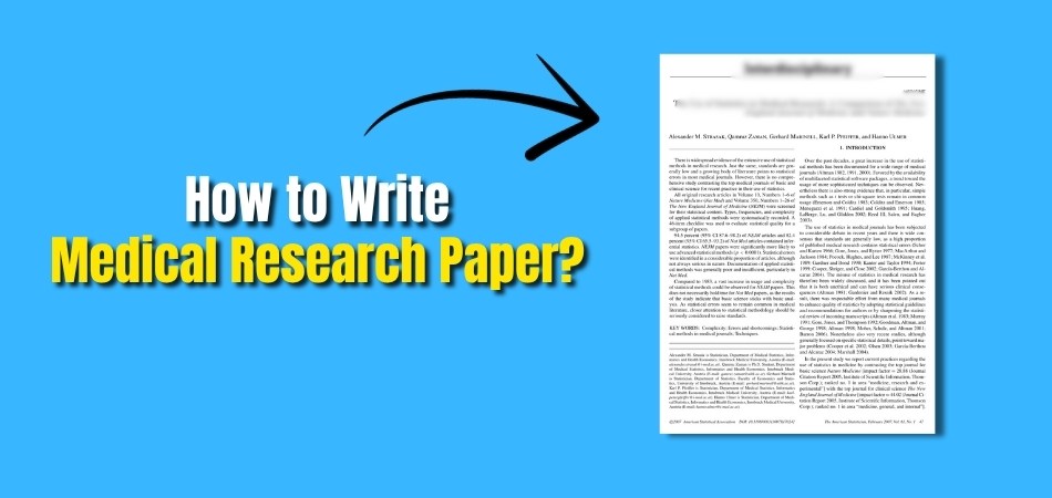 How to Write Medical Research Paper