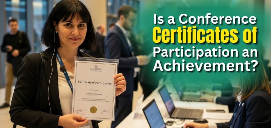 Is a Conference Certificate of Participation an Achievement