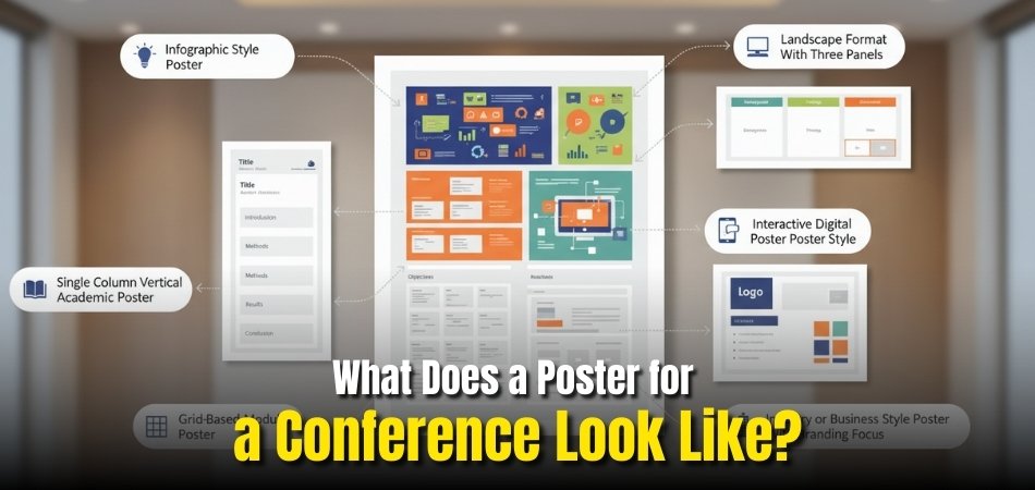 What Does a Poster for a Conference Look Like