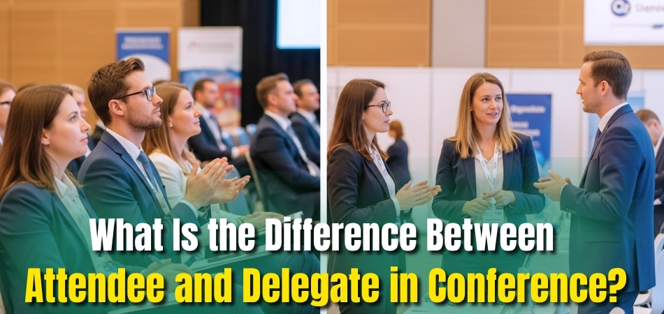 What Is the Difference Between Attendee and Delegate in Conference