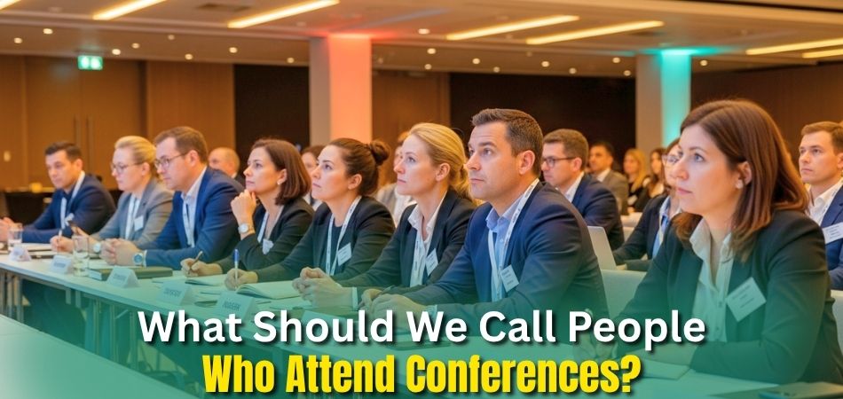 What Should We Call People Who Attend Conferences