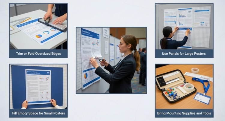 What to Do If Your Poster Is Too Big or Too Small for the Board