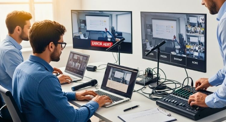 What to Do When Technical Glitches Interrupt Your Event