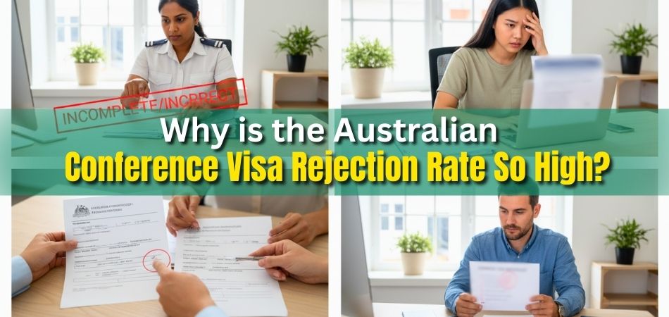 Why is the Australian Conference Visa Rejection Rate So High