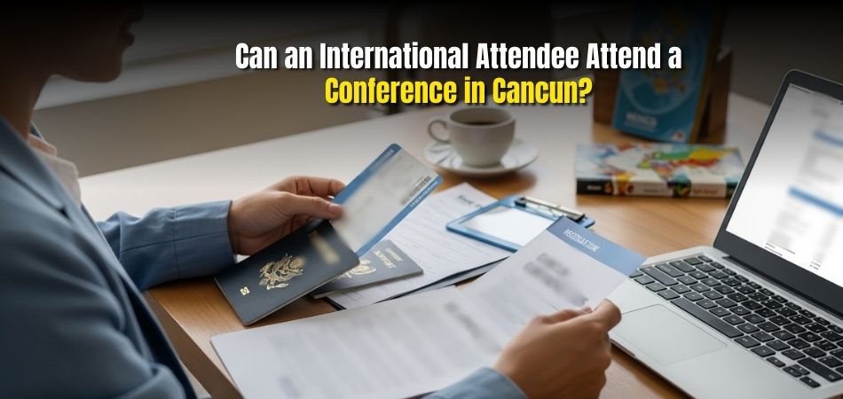 Can an International Attendee Attend a Conference in Cancun